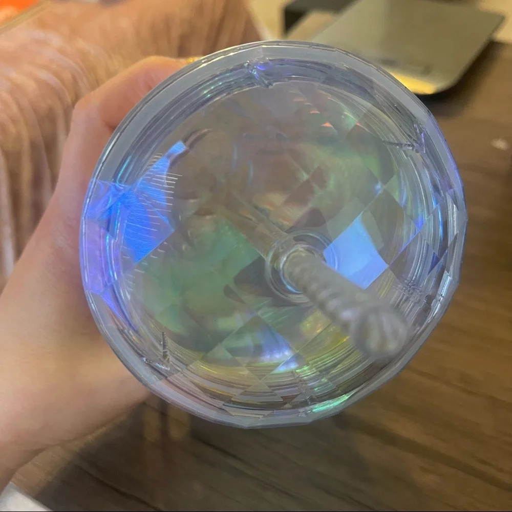 Starbucks Kaleidoscope Clear Venti‎ Unicorn Rainbow Tumbler